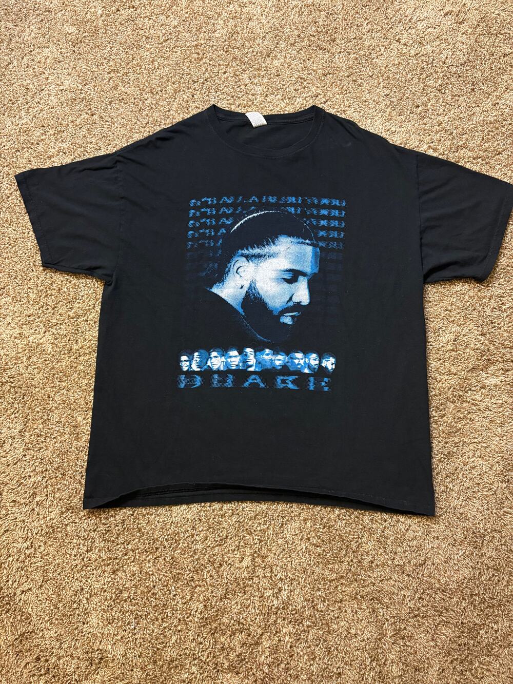 Drake It's All A Blue Tour 2023 Graphic T Shirt Mens Size XL